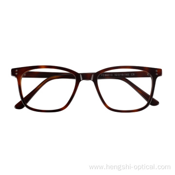 Luxury Men Clear Lens No Glare Vintage Round Handmade Acetate Frame Eyeglasses For Woman